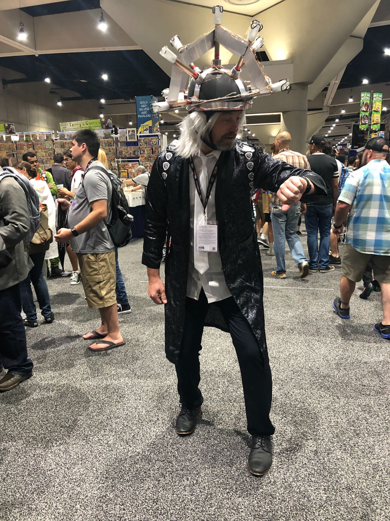 Doc Brown comes racing into 2019. Picked a hell of a place to show up!